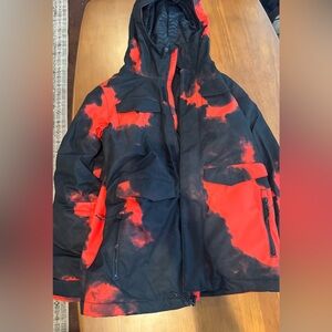 Volcom Black Jacket with Logo